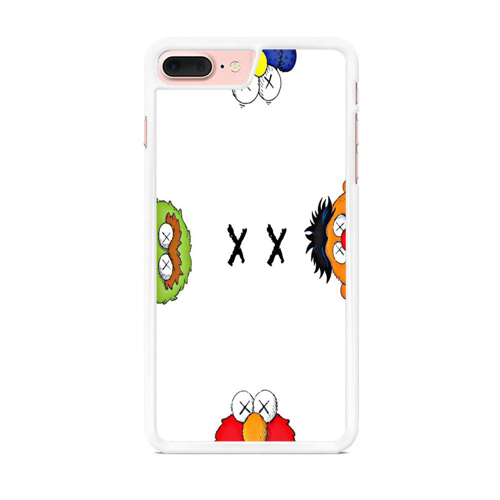 Kaws Background White iPhone 8 Plus Case