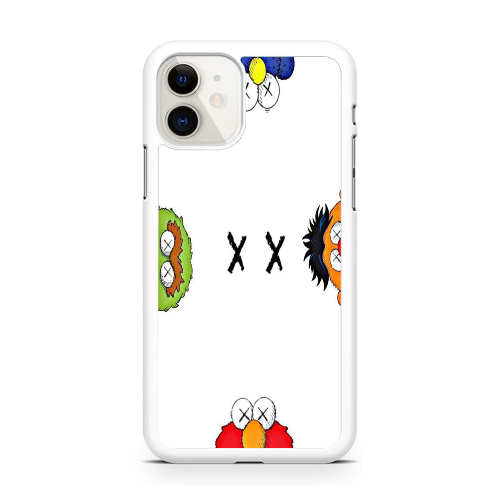 Kaws Background White iPhone 11 Case