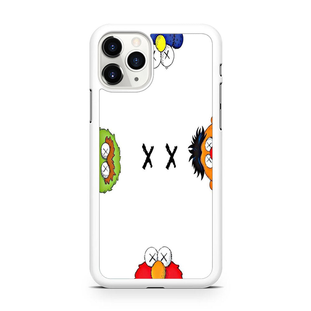 Kaws Background White iPhone 11 Pro Case