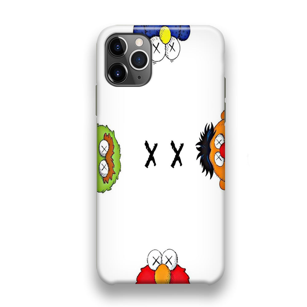 Kaws Background White iPhone 11 Pro Case