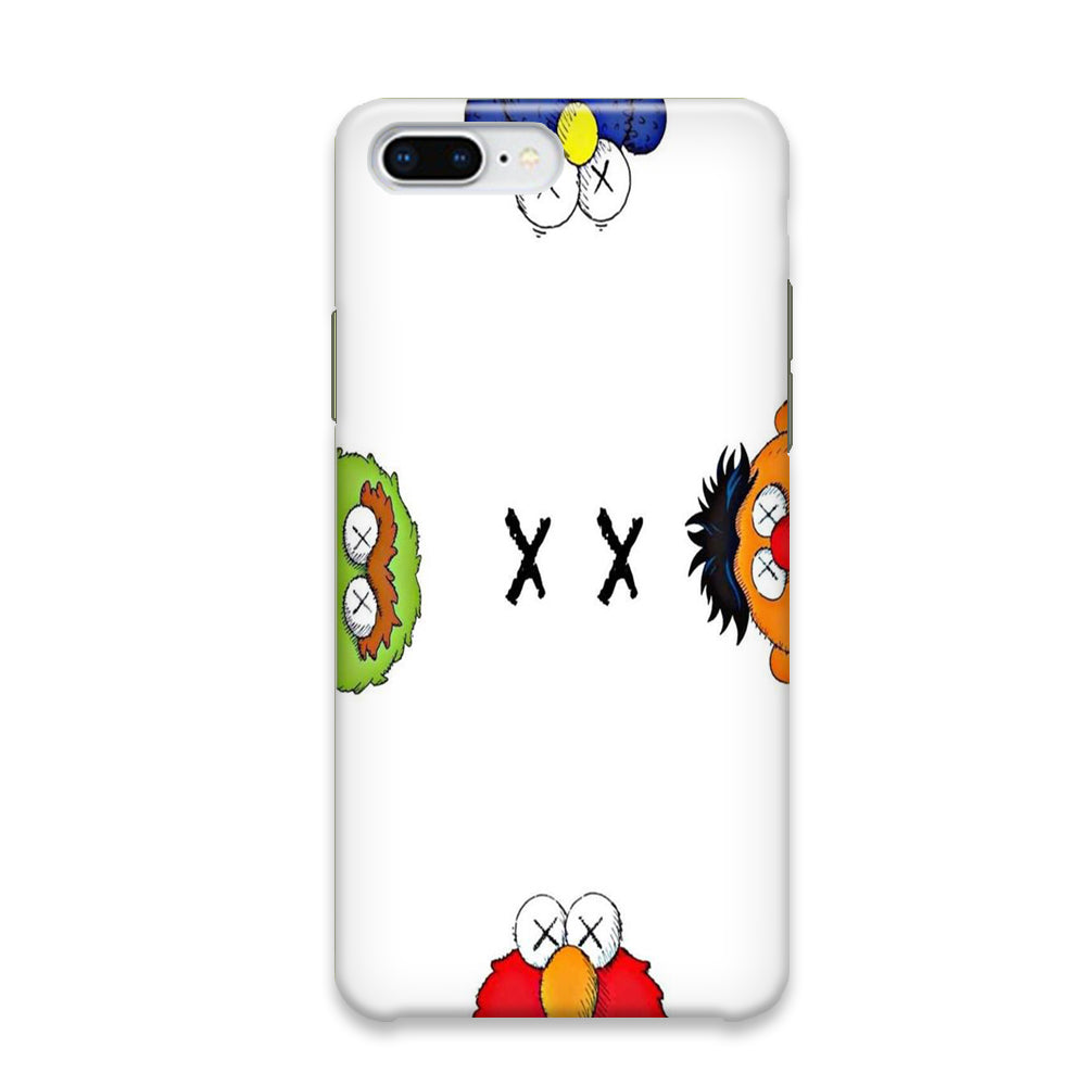 Kaws Background White iPhone 7 Plus Case