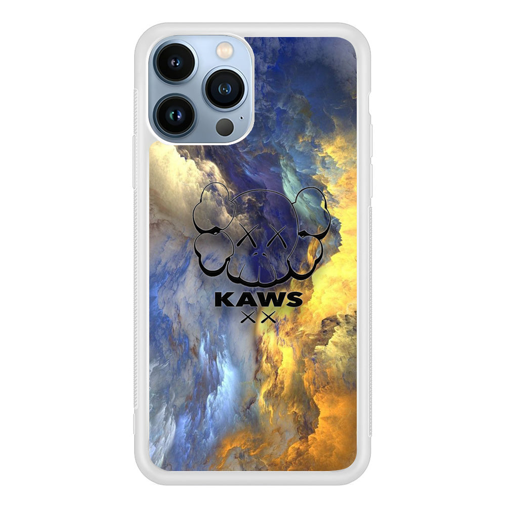 Kaws Cloud Emboss iPhone 13 Pro Max Case