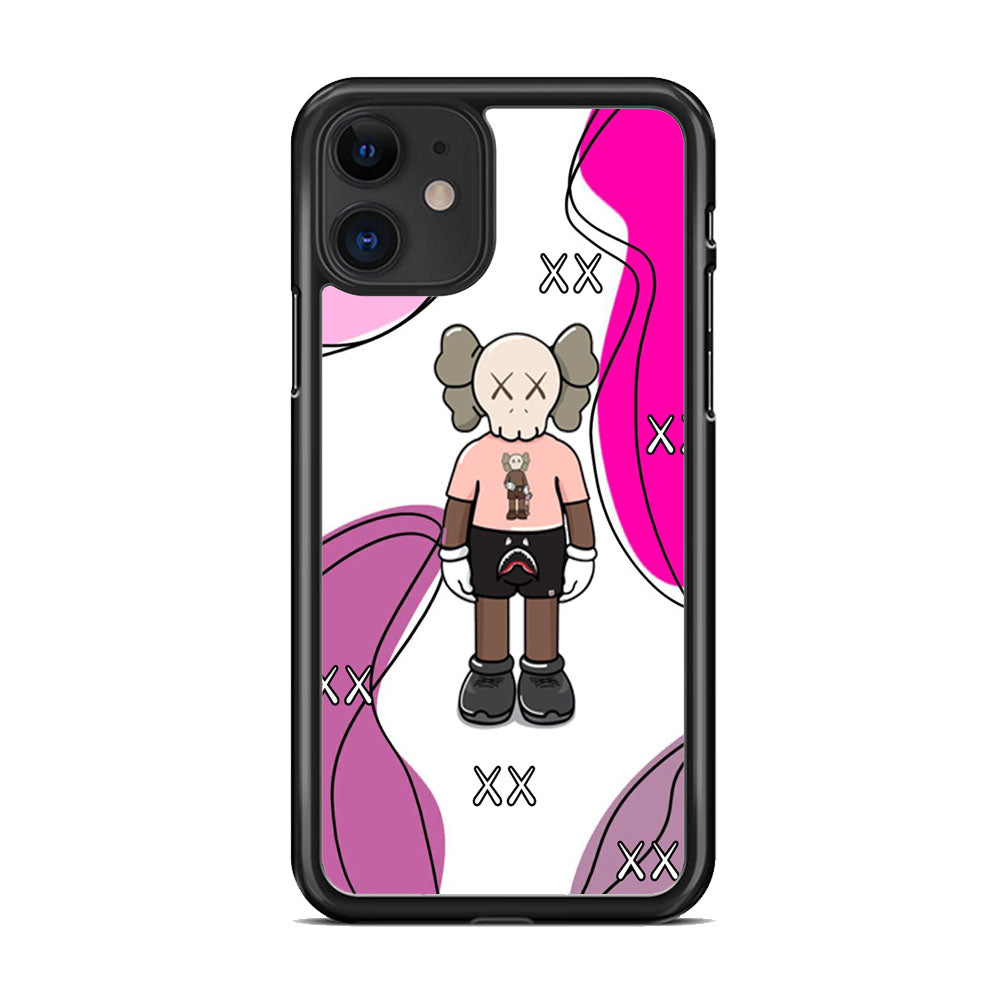 Kaws Colour Block iPhone 11 Case