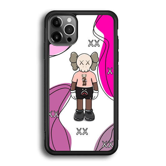 Kaws Colour Block iPhone 12 Pro Max Case