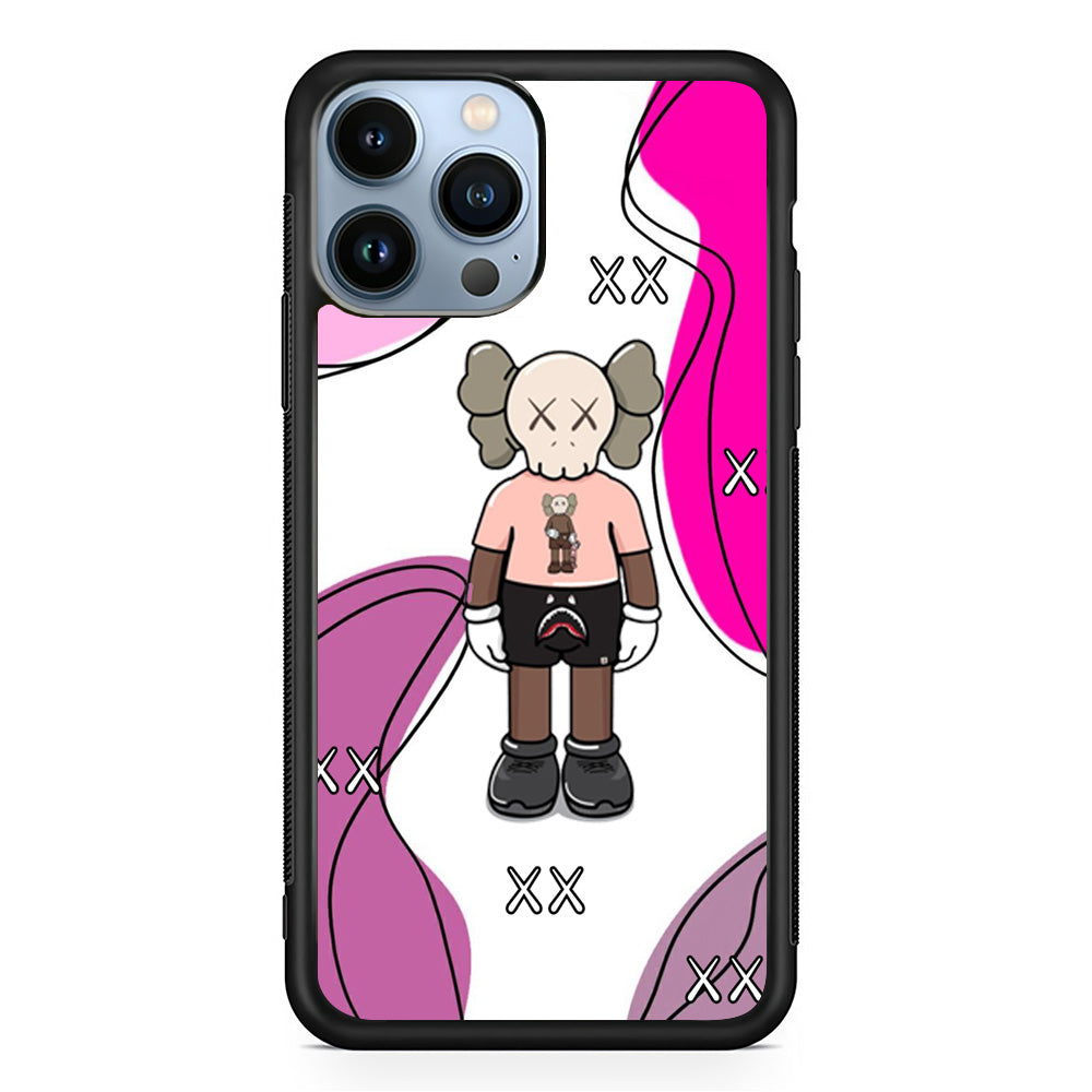 Kaws Colour Block iPhone 13 Pro Max Case