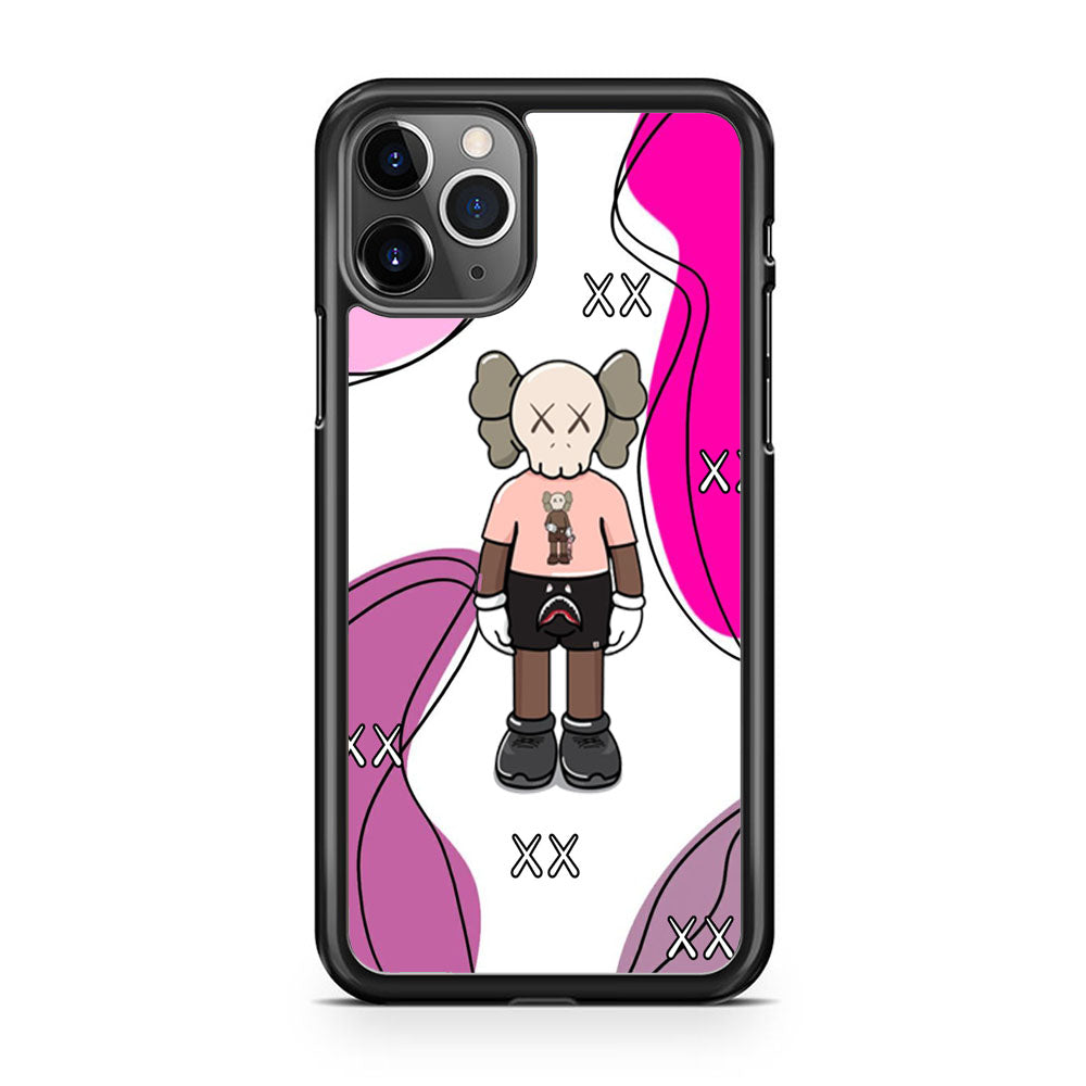 Kaws Colour Block iPhone 11 Pro Case