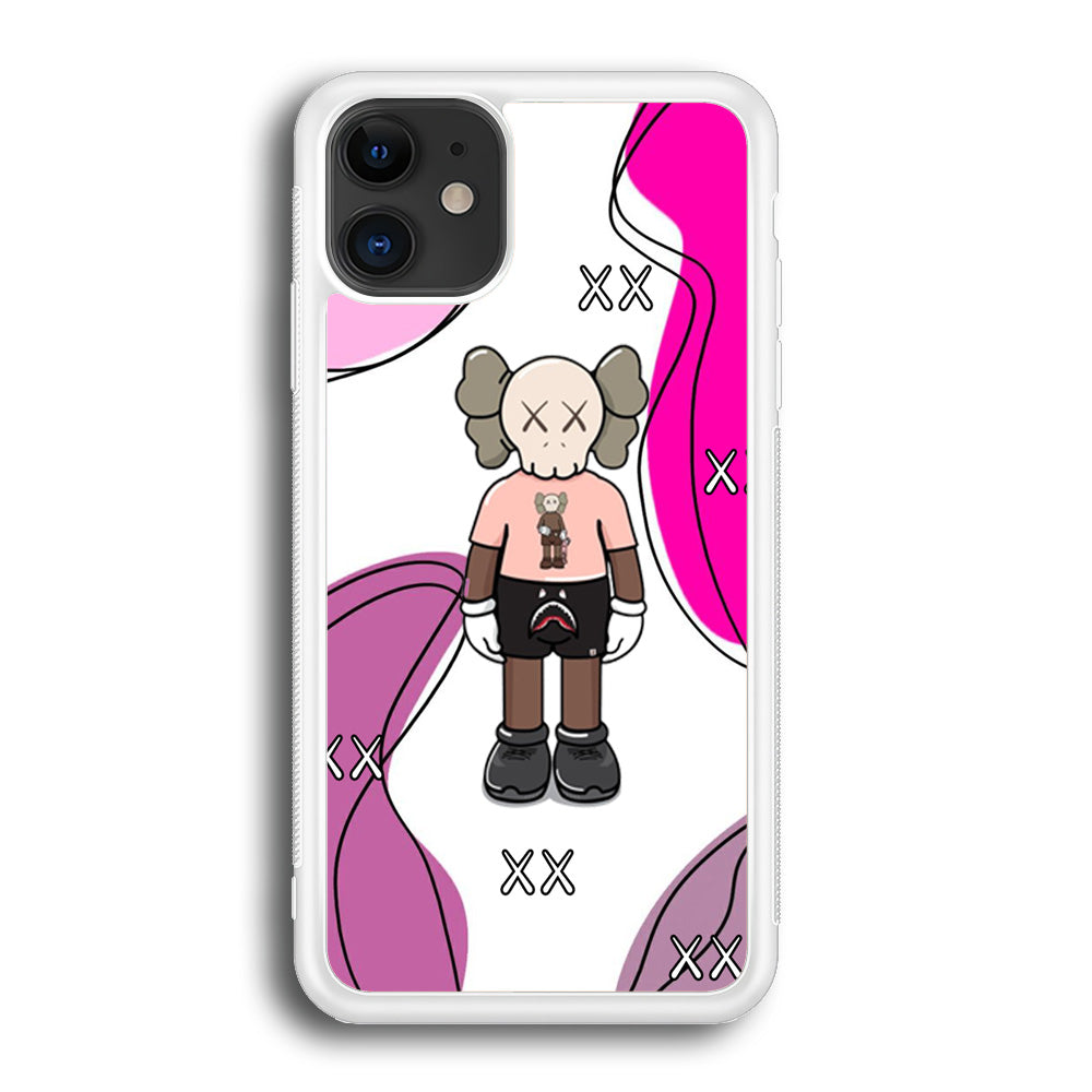 Kaws Colour Block iPhone 12 Case