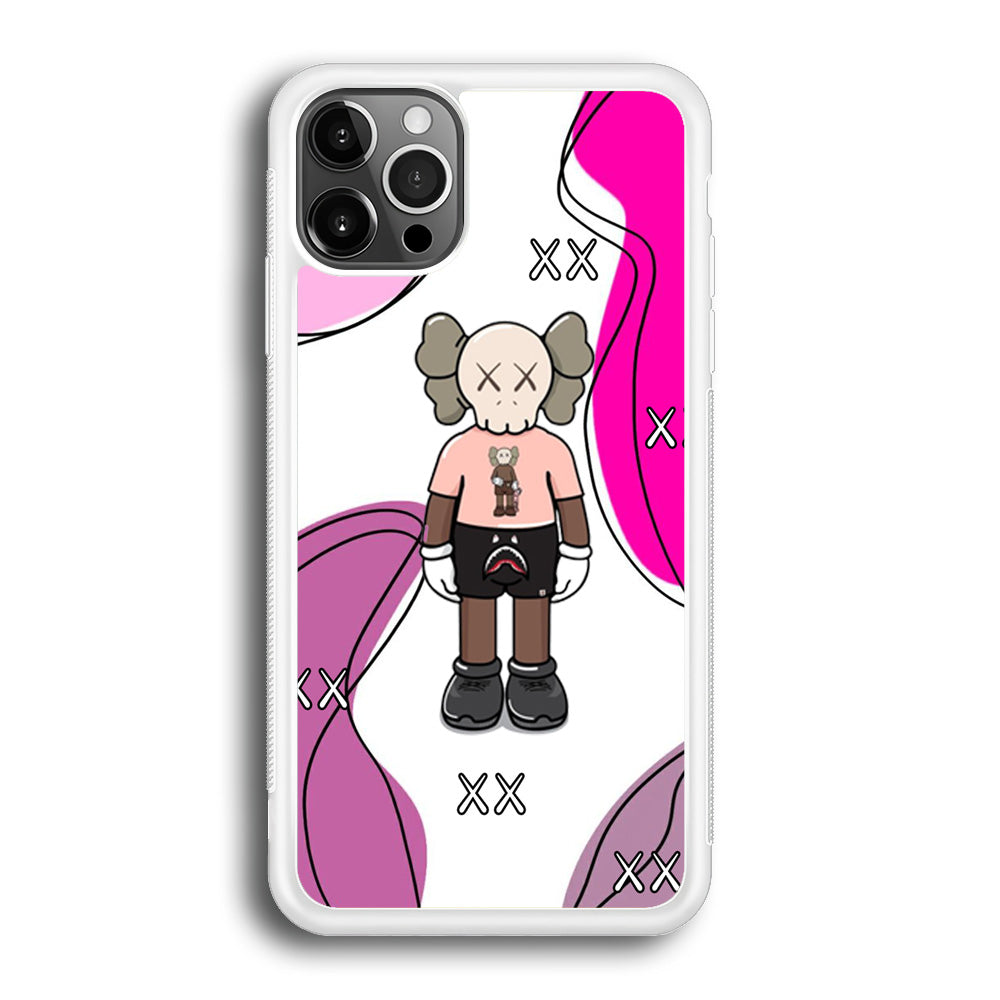 Kaws Colour Block iPhone 12 Pro Case