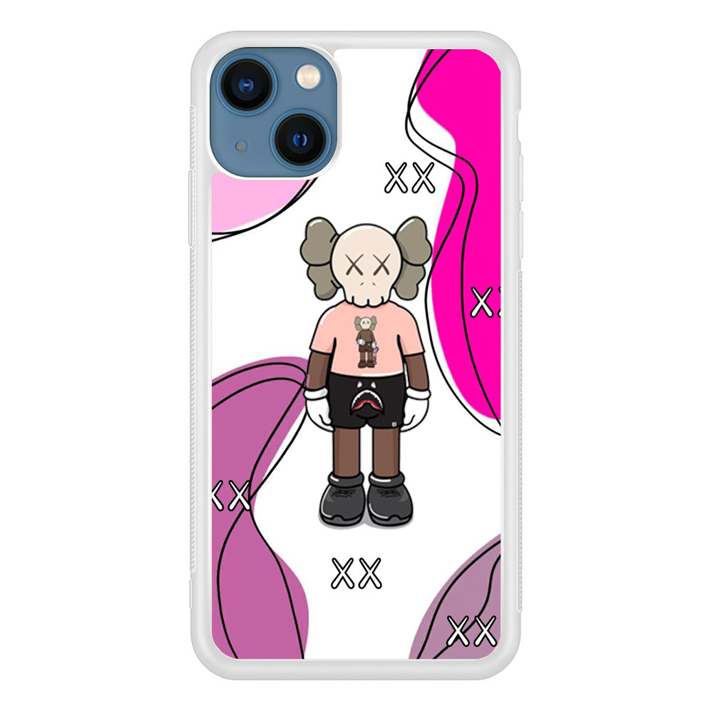 Kaws Colour Block iPhone 13 Case