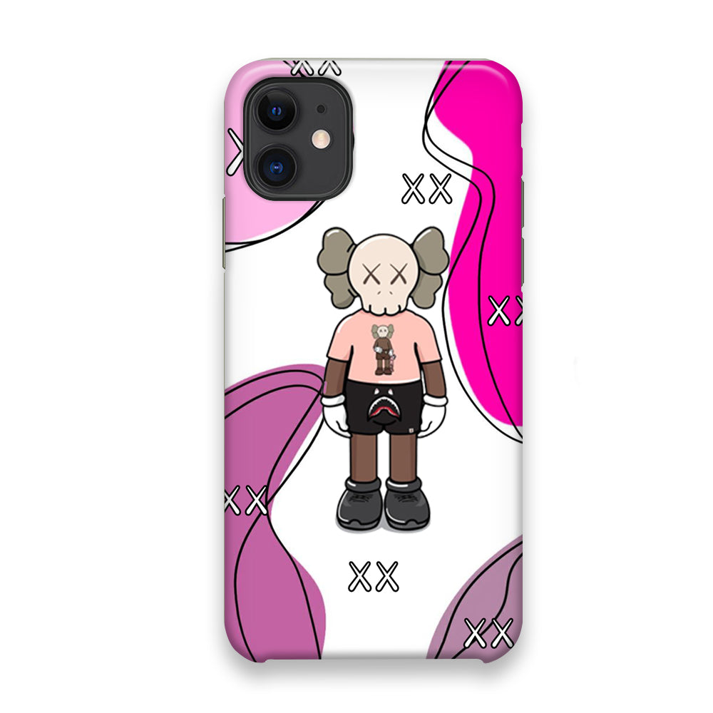 Kaws Colour Block iPhone 11 Case