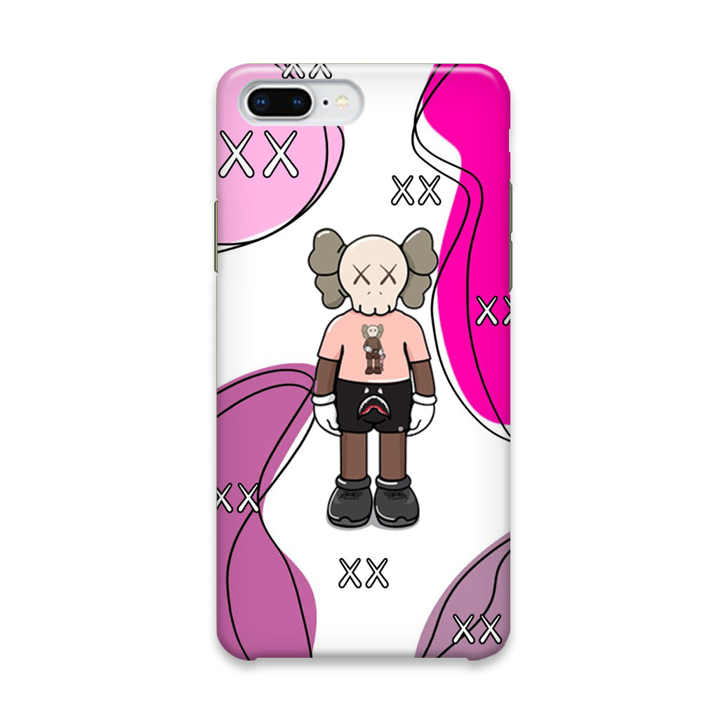 Kaws Colour Block iPhone 7 Plus Case