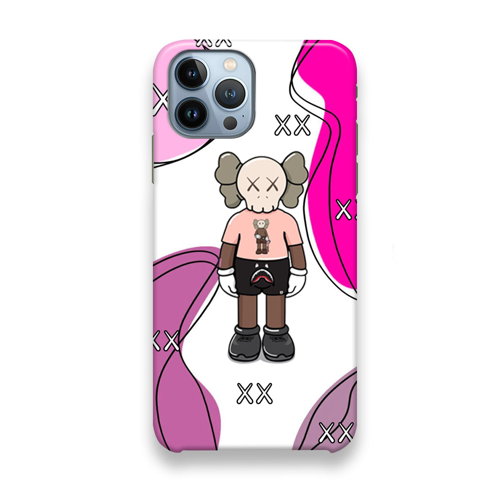 Kaws Colour Block iPhone 13 Pro Max Case