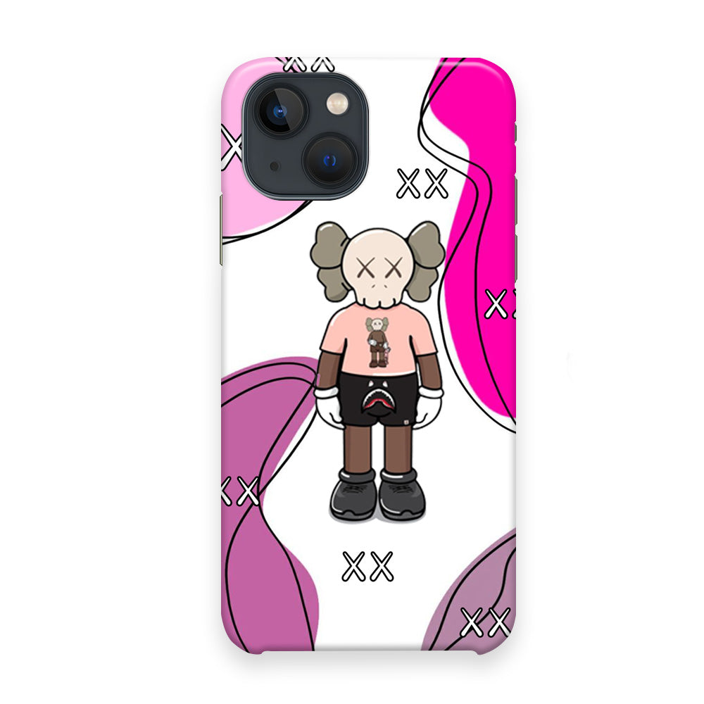 Kaws Colour Block iPhone 13 Case