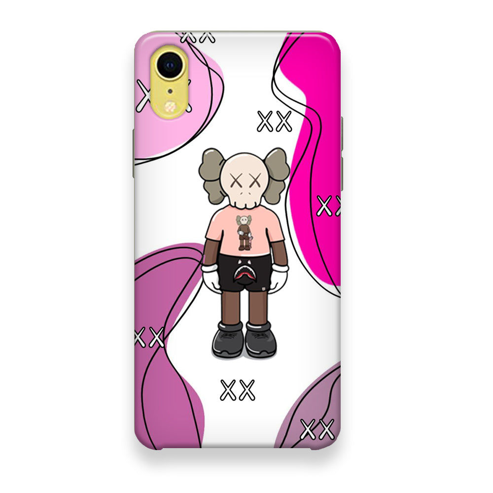 Kaws Colour Block iPhone XR Case