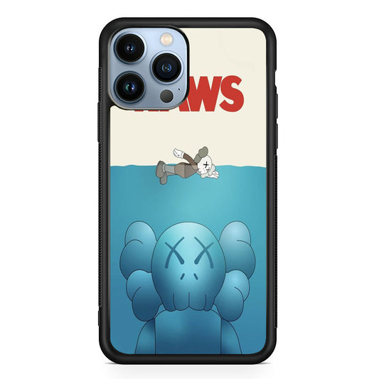 Kaws Non Stop Swim iPhone 13 Pro Max Case