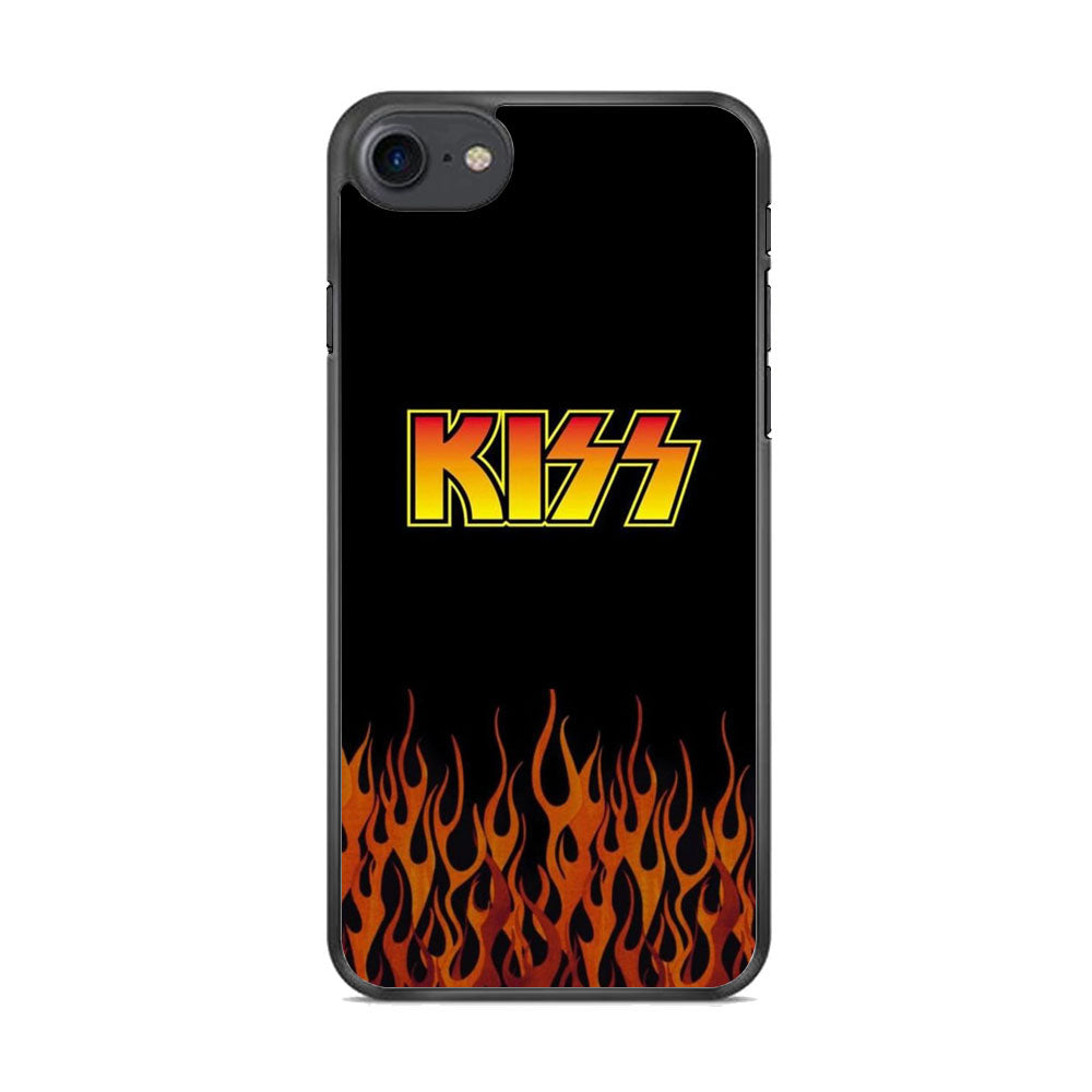 Kiss On Fire iPhone 8 Case