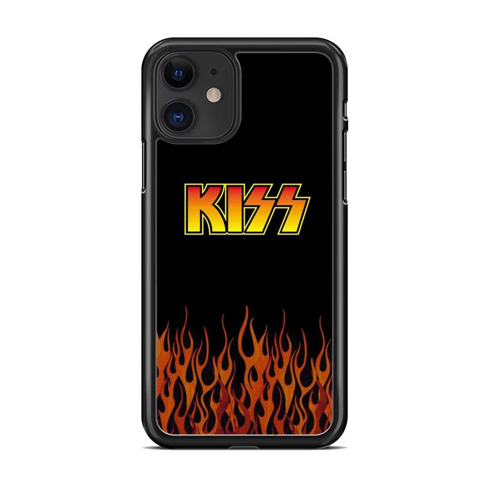 Kiss On Fire iPhone 11 Case