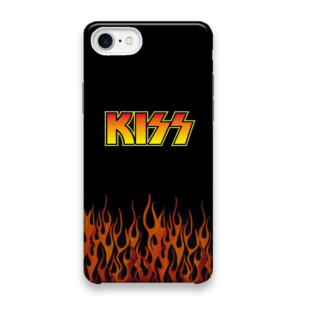 Kiss On Fire iPhone 8 Case