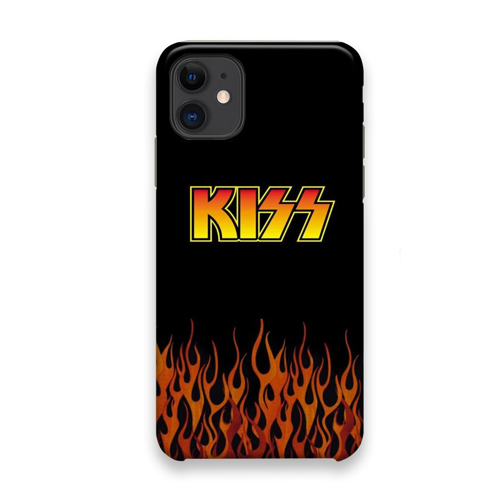 Kiss On Fire iPhone 11 Case