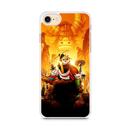 Kung Fu Panda 001 iPhone 8 Case