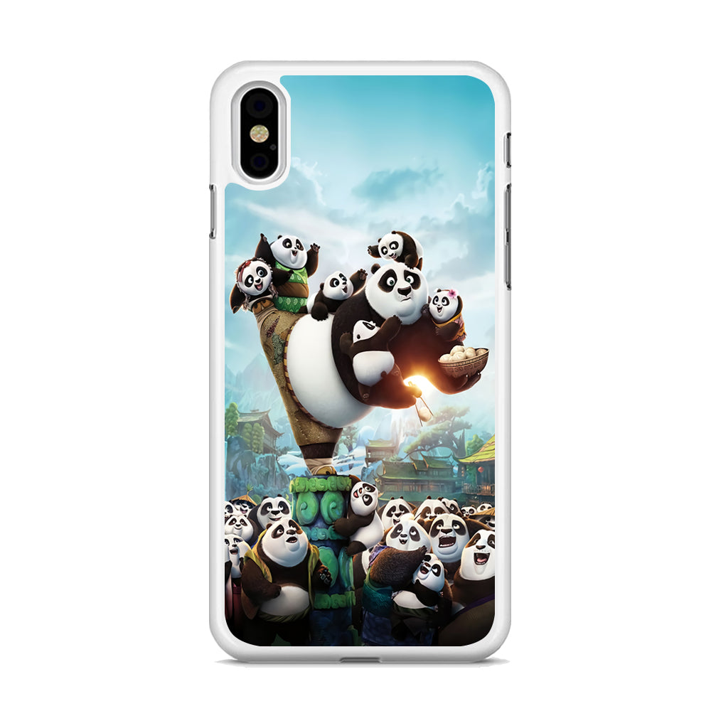 Kung Fu Panda 002 iPhone X Case