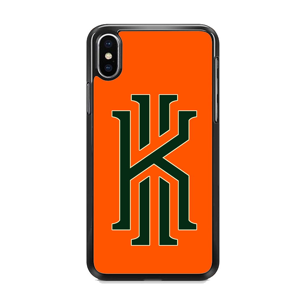 Kyrie Irving Green Orange iPhone X Case