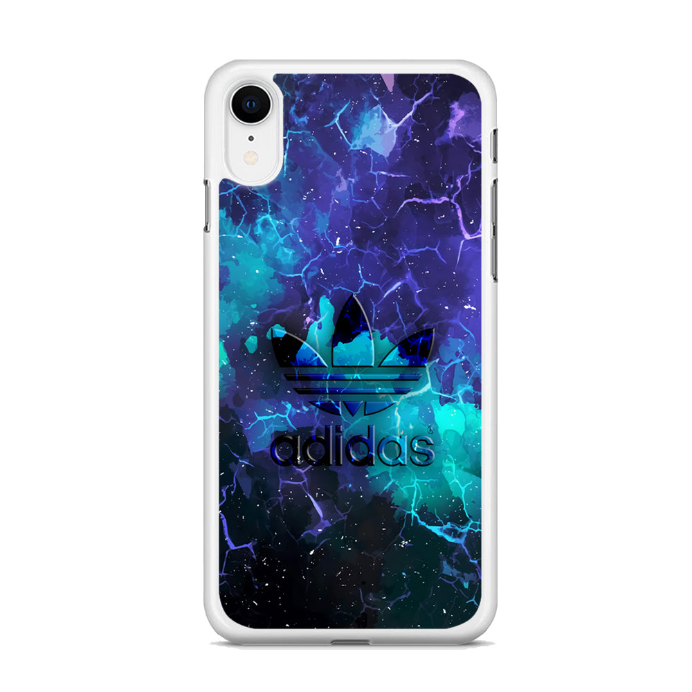 Lightning Blue Adidas iPhone XR Case