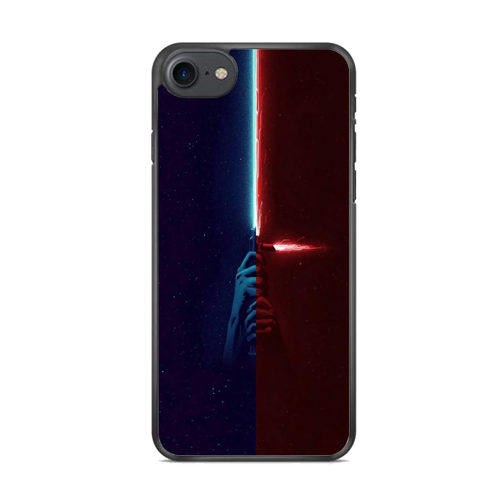 Lightsaber Blue Red Star Wars iPhone 7 Case