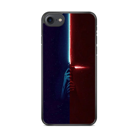 Lightsaber Blue Red Star Wars iPhone 8 Case