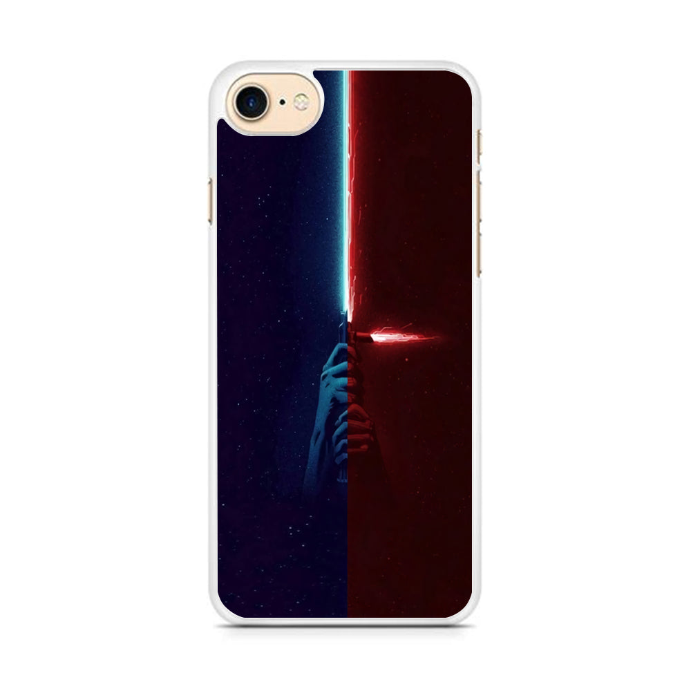 Lightsaber Blue Red Star Wars iPhone 7 Case