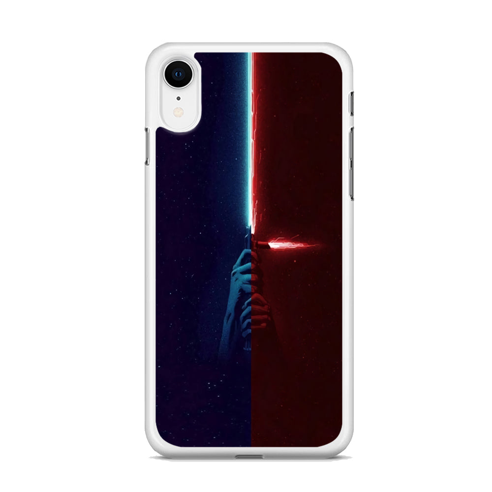 Lightsaber Blue Red Star Wars  iPhone XR Case