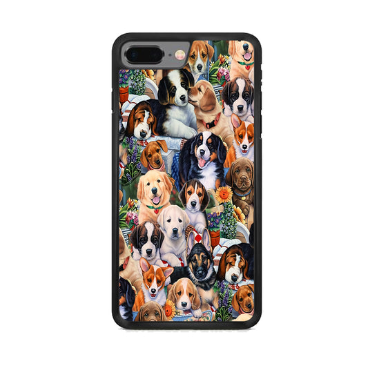 Lots of Cute Dogs iPhone 7 Plus Case