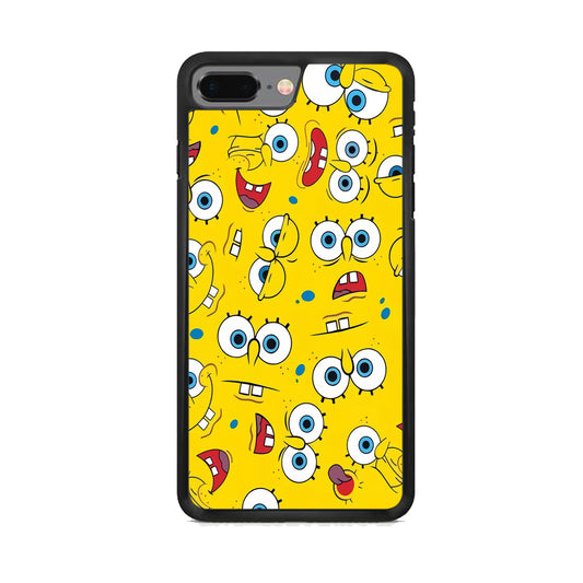 Lots of Face Spongebob iPhone 7 Plus Case