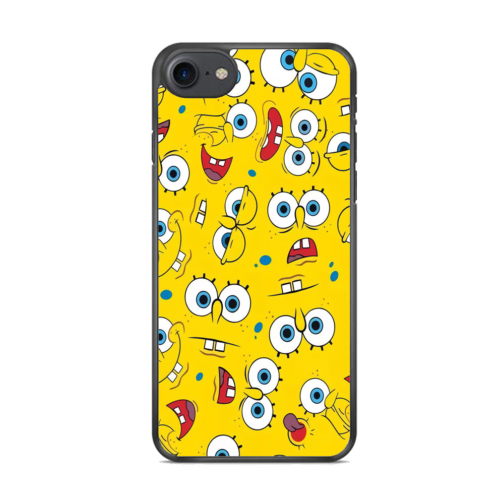 Lots of Face Spongebob iPhone 7 Case