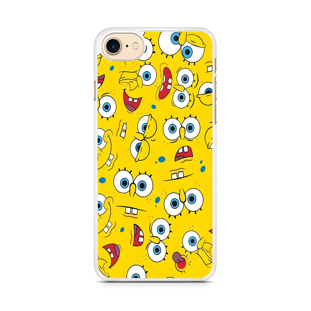 Lots of Face Spongebob iPhone 7 Case