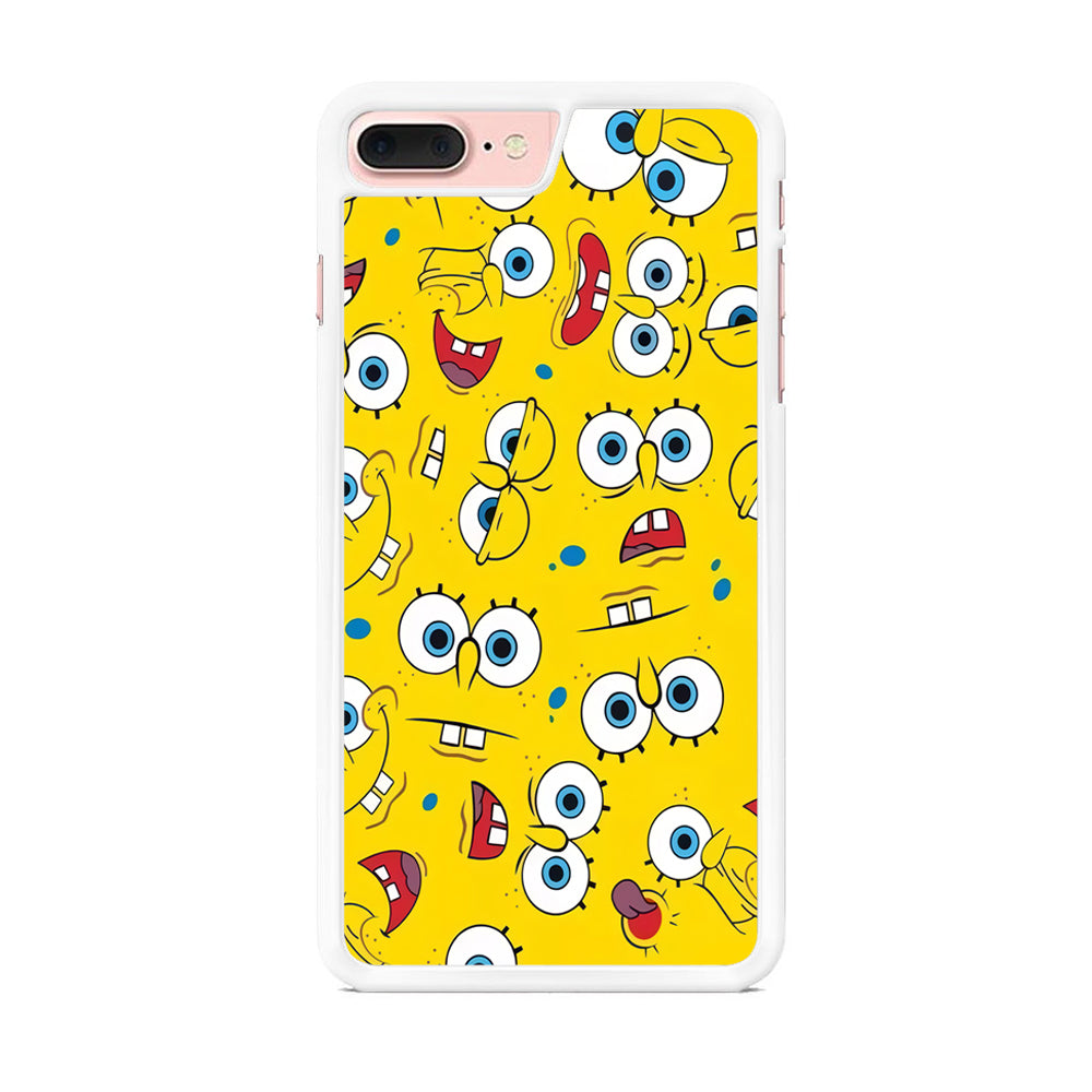 Lots of Face Spongebob iPhone 7 Plus Case