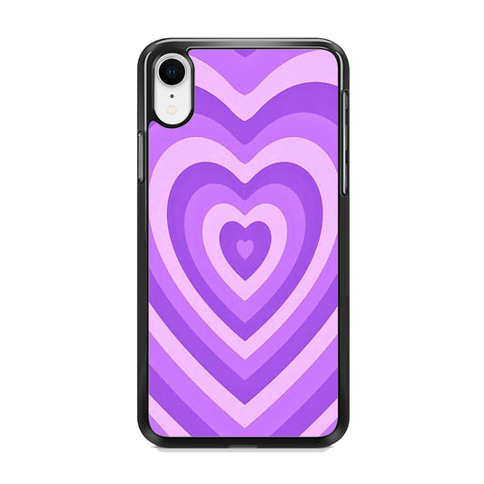 Love Purple Wave iPhone XR Case