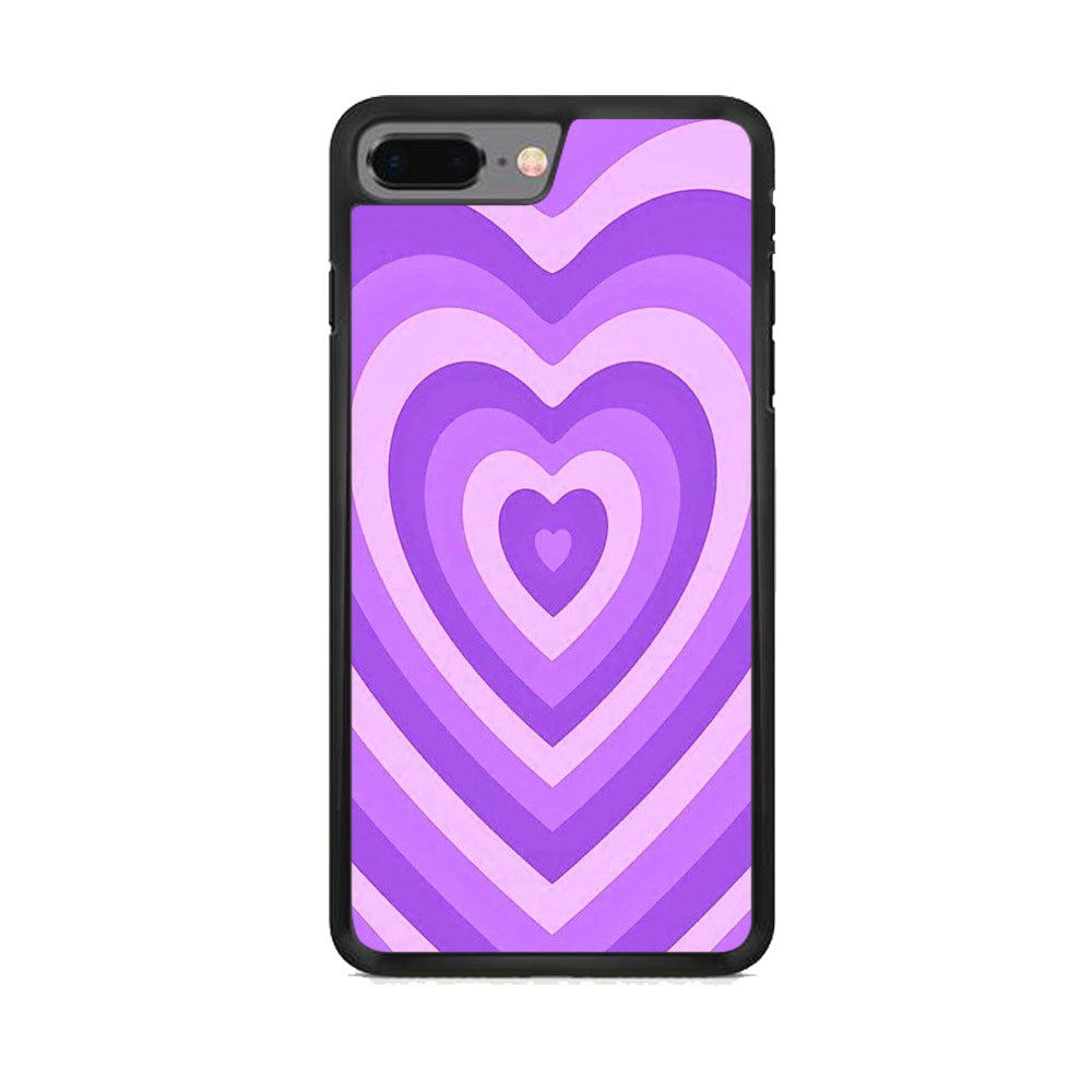 Love Purple Wave iPhone 8 Plus Case