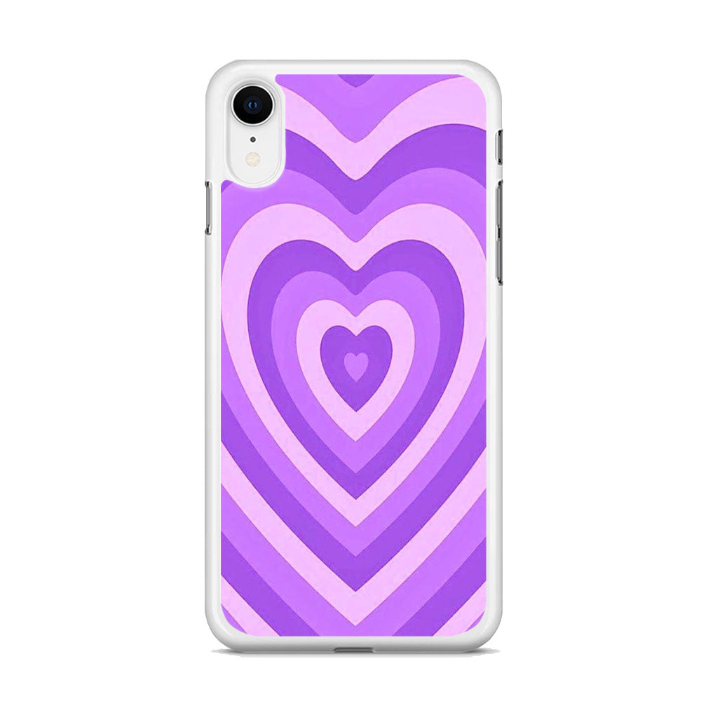 Love Purple Wave iPhone XR Case