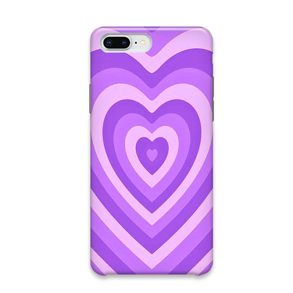 Love Purple Wave iPhone 8 Plus Case