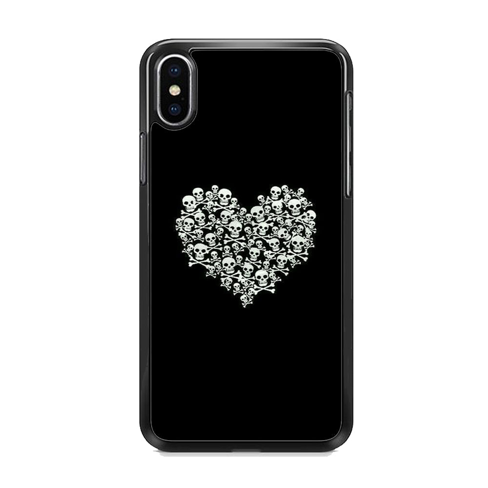 Love Skull iPhone Xs Max Case