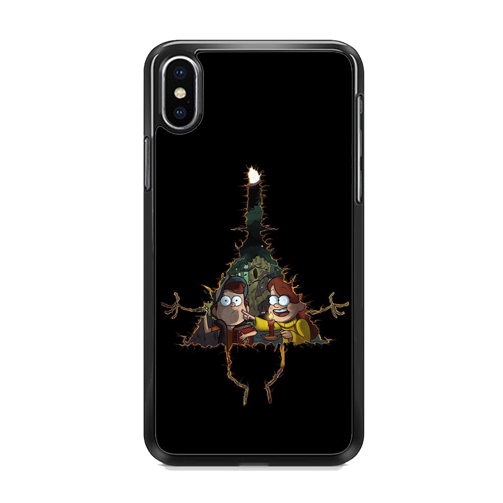 Mabel and Dipper Gravity Falls iPhone Xs Max Case