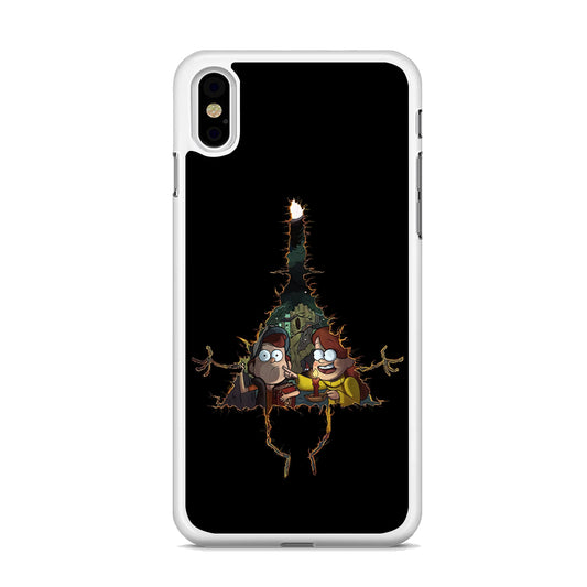 Mabel and Dipper Gravity Falls iPhone Xs Max Case