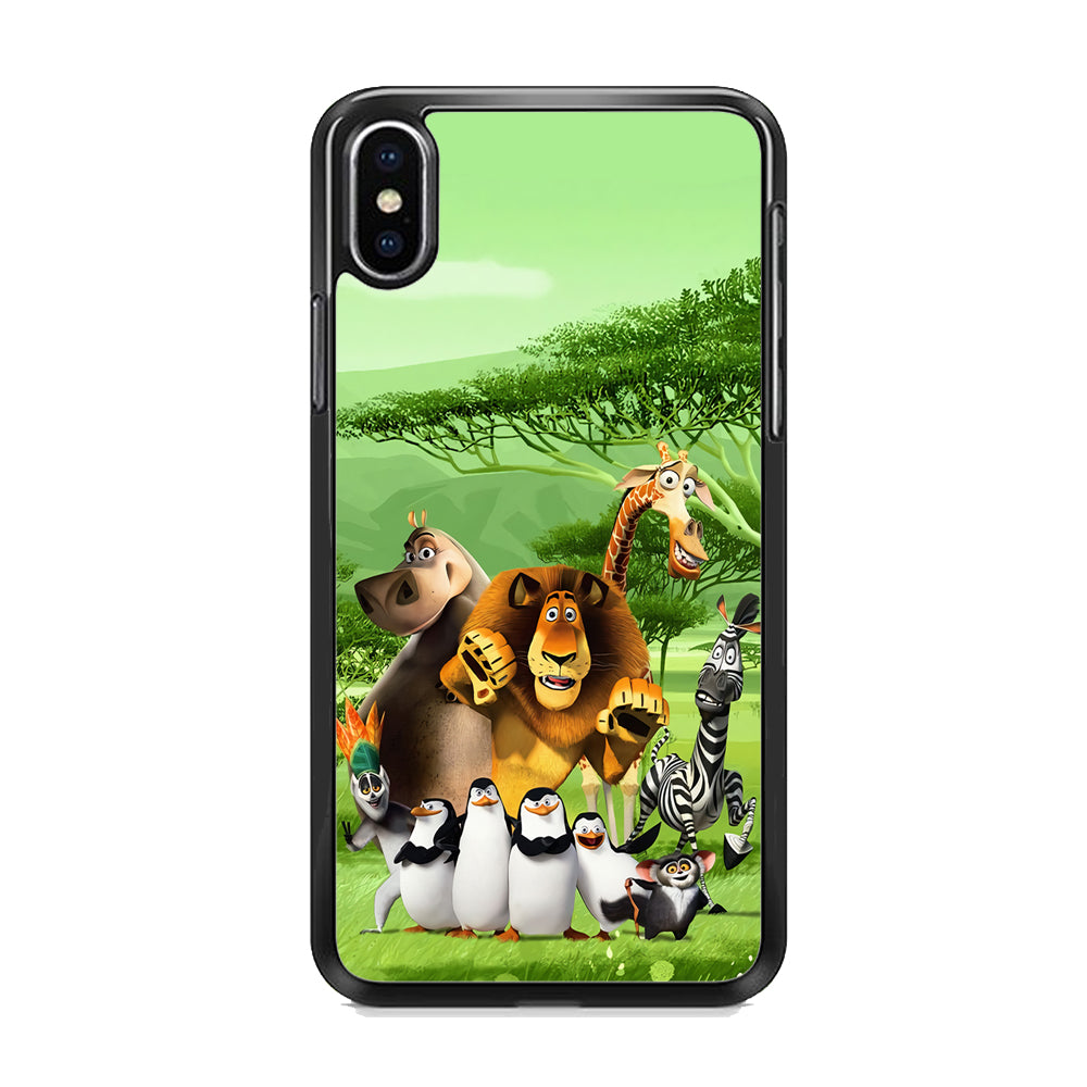 Madagascar Family iPhone Xs Max Case