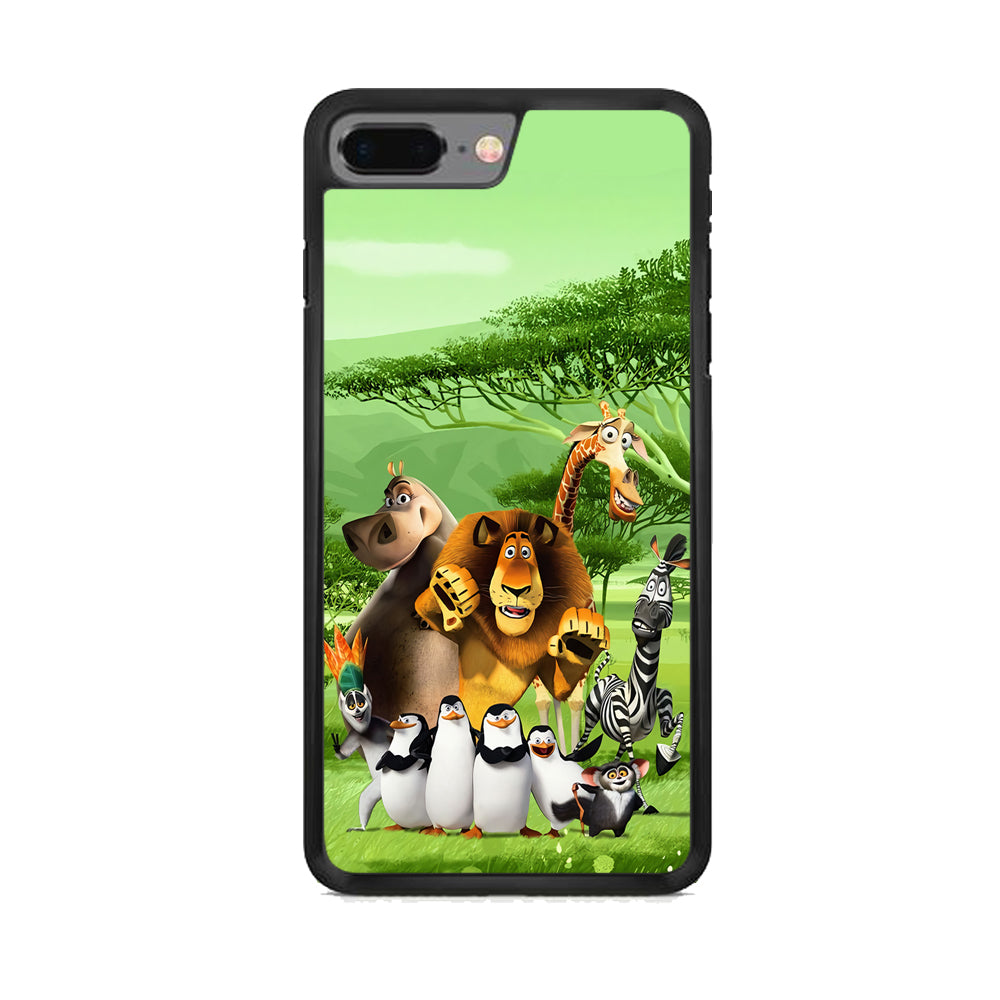 Madagascar Family iPhone 8 Plus Case