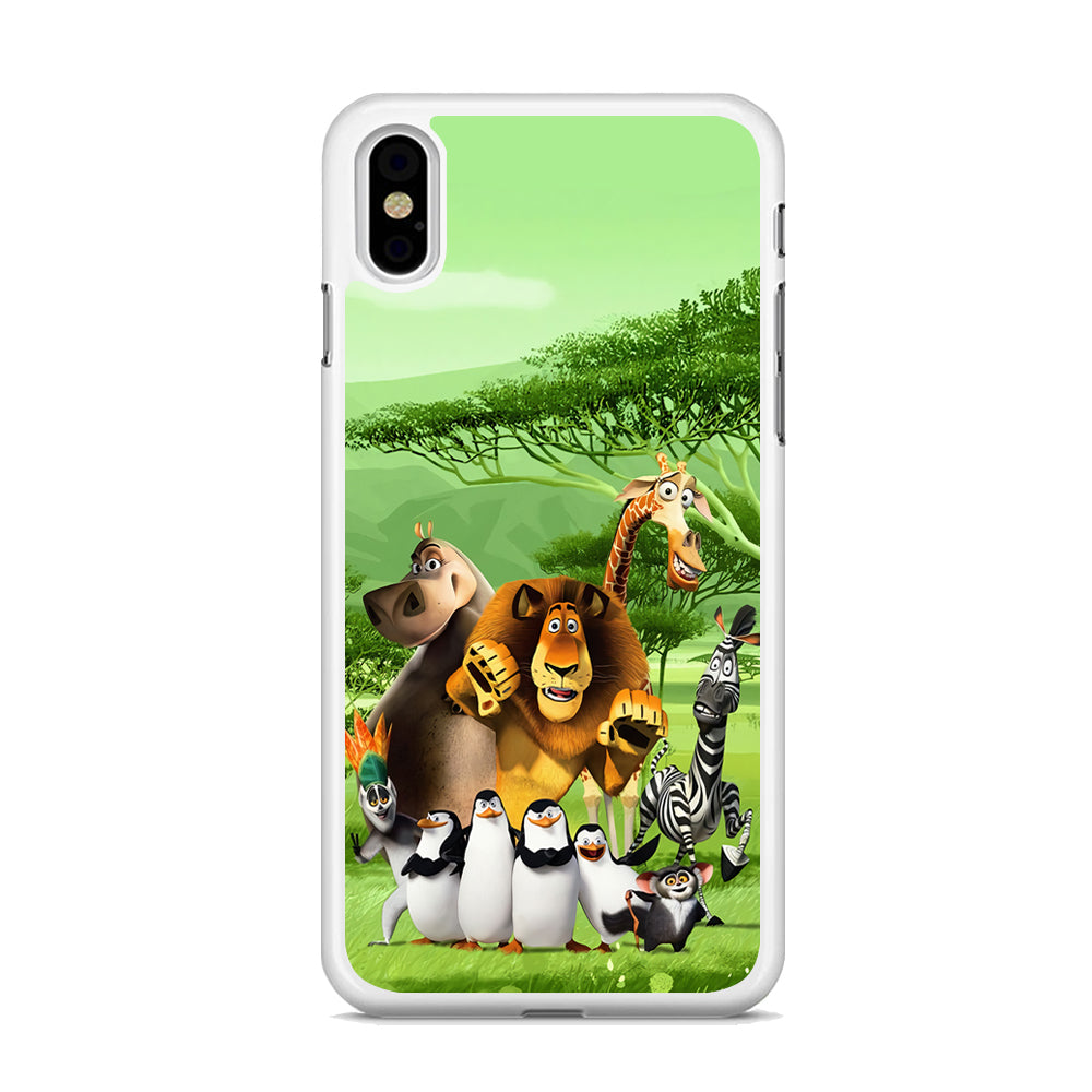 Madagascar Family iPhone Xs Max Case