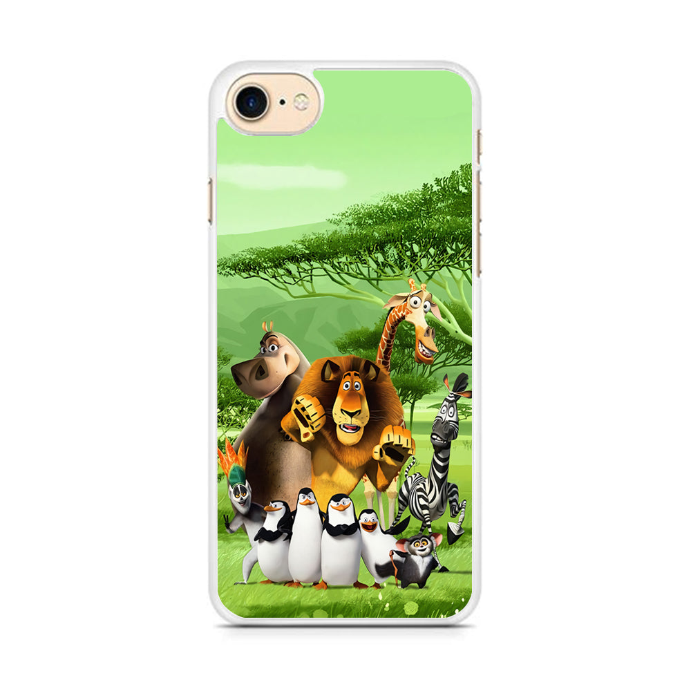 Madagascar Family iPhone 8 Case