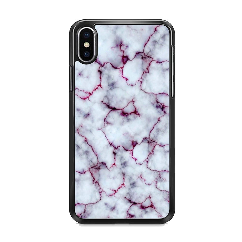 Marble Pattern 001 iPhone X Case