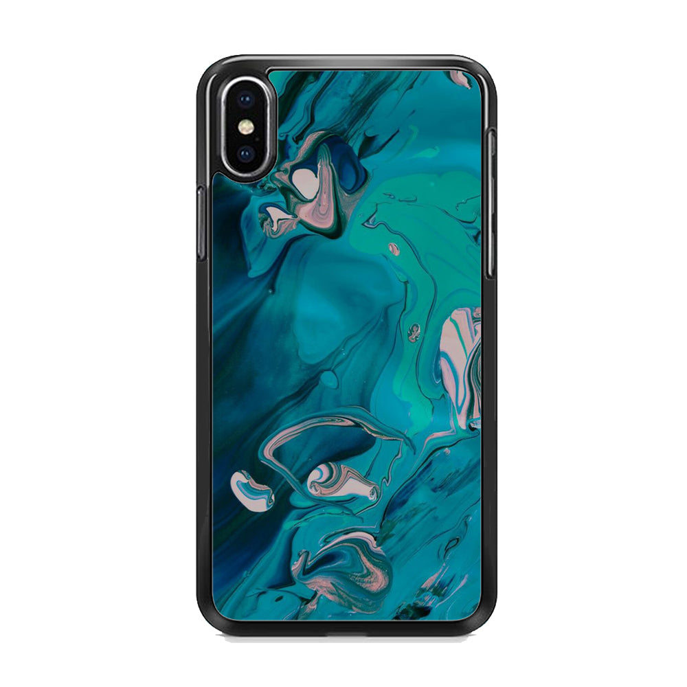 Marble Pattern 028 iPhone X Case