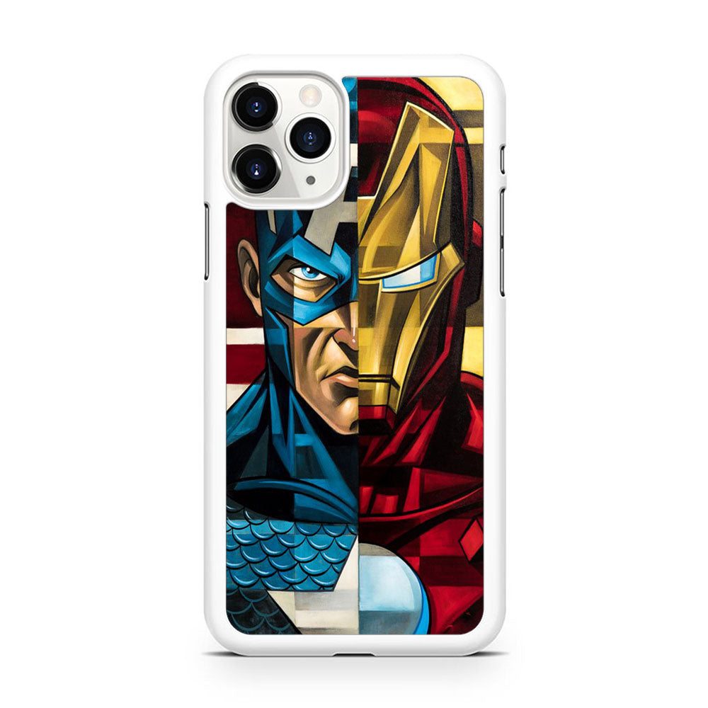 Marvel Iron Man Or Capt America iPhone 11 Pro Case